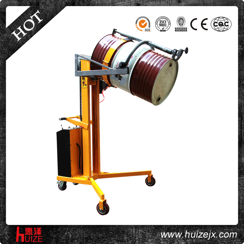 半電動(dòng)油桶車(chē)（直角腿，夾鐵桶翻轉(zhuǎn)）