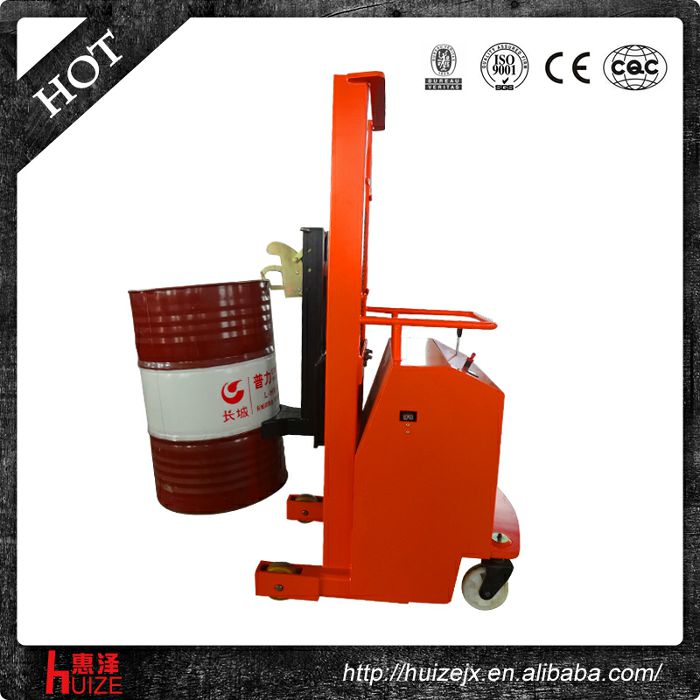 半電動(dòng)配重油桶車（無底腿，只堆垛，不翻轉(zhuǎn)）