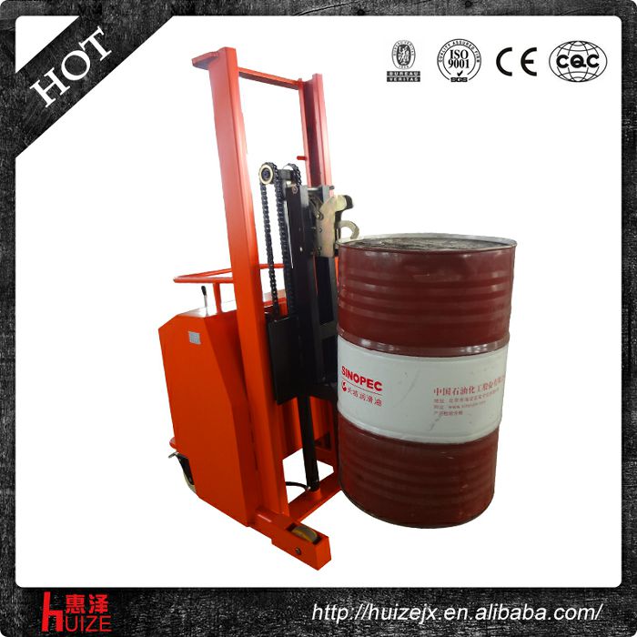 半電動(dòng)配重油桶車(chē)（無(wú)底腿,只堆垛，不翻轉(zhuǎn)）